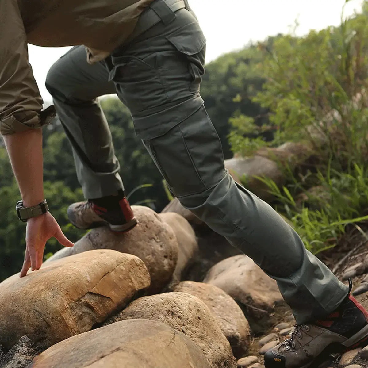 Kampftaugliche Taktische Hose (+ Gratis Taktischer Gürtel) – Rüste dich für den Einsatz!